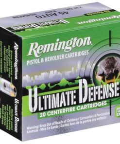 Remington Ultimate Home Defense .40 S&W 180gr, Brass Jacketed Hollow Point 20rd Box