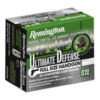 Remington Ultimate Defense 9mm+,124 BJHP, 20rd Box