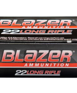 Close× CCI Blazer High Velocity .22 LR, 40gr, Lead Round Nose, 50rd Box
