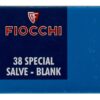 Fiocchi .38 Special Blank Cartridges, 50rd - Not Ammo, These are Blanks - Not Ammo, These Are Blanks