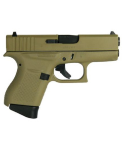 Glock 43 Pistol Flat Dark Earth 9mm 3.39″ Barrel 6-Rounds