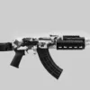 Zastava ZPAP M70 AK-47 Rifle 7.62x39 - 16.25" - White Camo