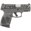 Taurus G3C 9mm 3.20" 12rd Pistol, Gray w/ Zebra Stripes