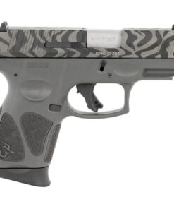 Taurus G3C 9mm 3.20" 12rd Pistol, Gray w/ Zebra Stripes