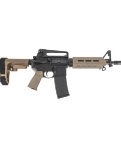 PSA AR-15 Pistol 10.5" Carbine 5.56 Nitride MOE SBA3 Brace w/ Carry Handle, FDE