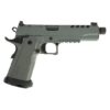 Tisas 1911 Night Stalker DS OR 9mm 5" 17rd Pistol, Platinum Grey Cerakote