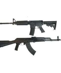 PSA 5.56 M4 Classic AR-15 & PSA AK-47 GF3 Classic Polymer Rifle With Matching Serial Numbers