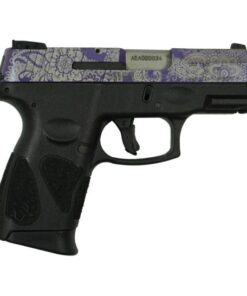 Taurus G2C Purple Paisley 9mm 3.20" 12rds, Black