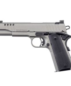 Auto Ordnance 1911 5" 7rds .45 ACP Pistol With Night Sights, Stainless Steel - 1911TCAC6N