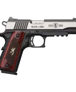 Browning 1911-380 Black Label Medallion Pro with Rail .380 ACP 4.25" 8rds, Matte Black