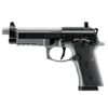 Beretta 92XI SAO Tactical 9mm 5.1" 18rd Pistol, Black/Grey