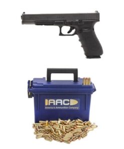 Glock 40 MOS 10mm 6" Pistol & 250rds Of AAC 10mm Auto 180gr FMJ Blue Ammo Can
