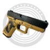 Glock G19 Gen5 Trump Victory / Golden Age 4" 9mm 15rd Pistol, Gold / Black
