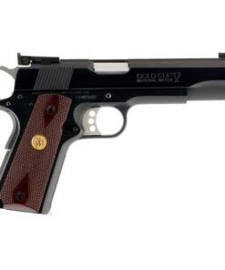Colt Gold Cup National Match 9mm 9+1 Round Semi Auto Hammer Fired Pistol, Blue