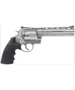 Colt Anaconda .44 Magnum 6" 6rd Revolver, Stainless Steel Engraved