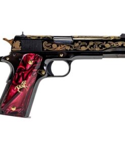 Colt 1911 Saint Series Santa Muerte 5" 38 Super Auto +P Engraved 9rd Pistol