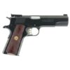 Colt Gold Cup National Match 45 ACP 8+1 Round Semi Auto Hammer Fired Pistol, Blue