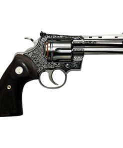 Colt Python Filigree .357 Magnum Revolver 4.25" 6rds, Stainless