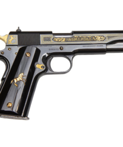 Colt 1911 5" .38 Super Black Oscuro Y Oro 9rd Pistol